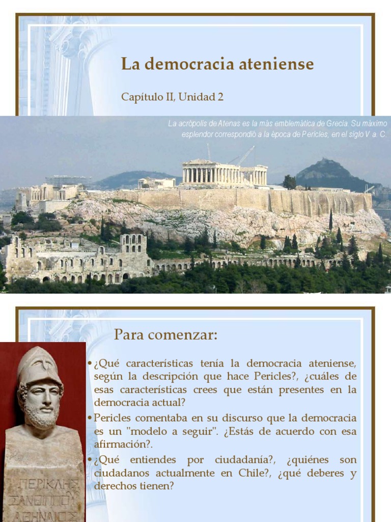 05 La Democracia Ateniense | Antigua Grecia | Esparta