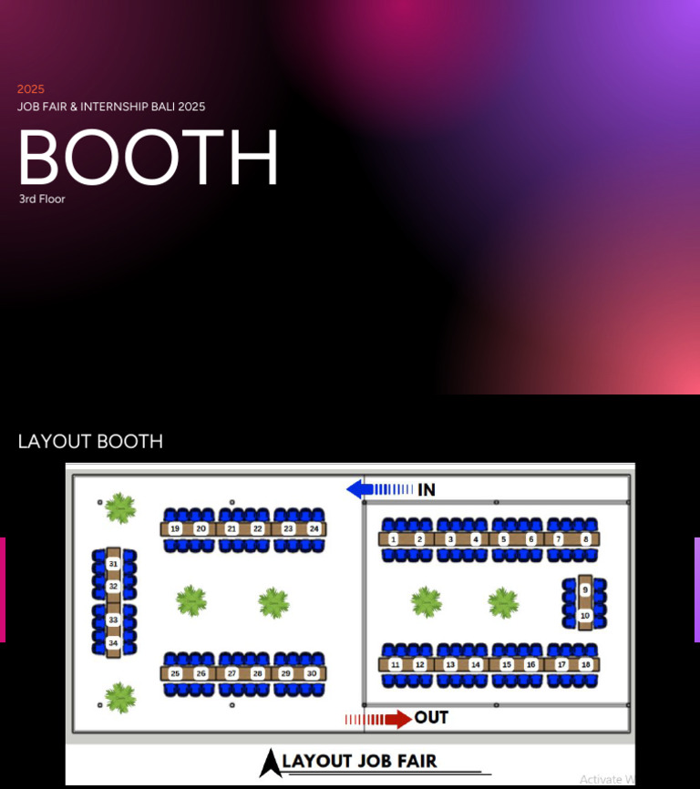 Job Fair & Internship Layout 2025 | PDF