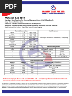 SA 105 Material Specifications and Properties | PDF