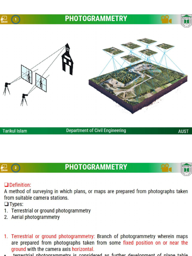 Photogrammetry. | PDF