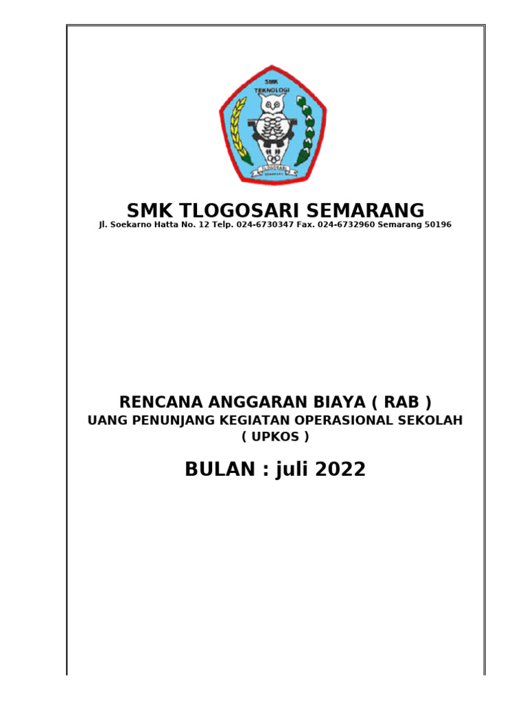 Cover Rab-Lpj Upkos | PDF