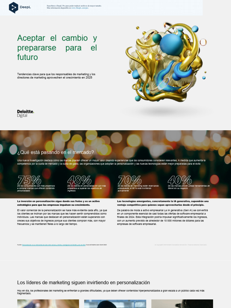Tendencias de Marketing para 2025 | PDF | Marketing | Inteligencia ...
