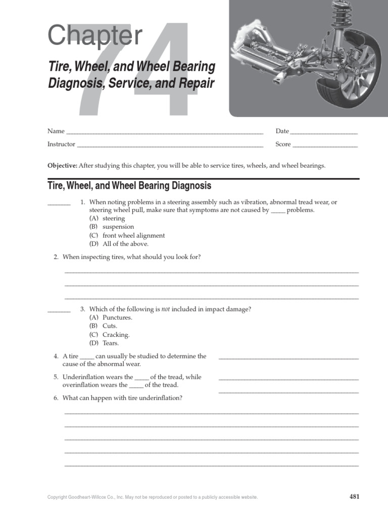 Tire and Wheel Service Guide | PDF | Tire | Mechanical Engineering