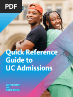 UC TAG Requirements for 2026-27 Admission | PDF | Educational Stages ...