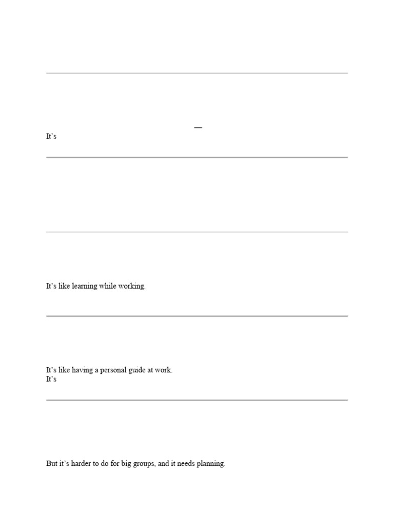 Employee Training Methods | PDF