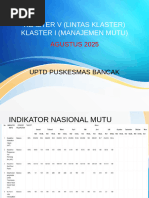 Pedoman Lintas Klaster Puskesmas | PDF
