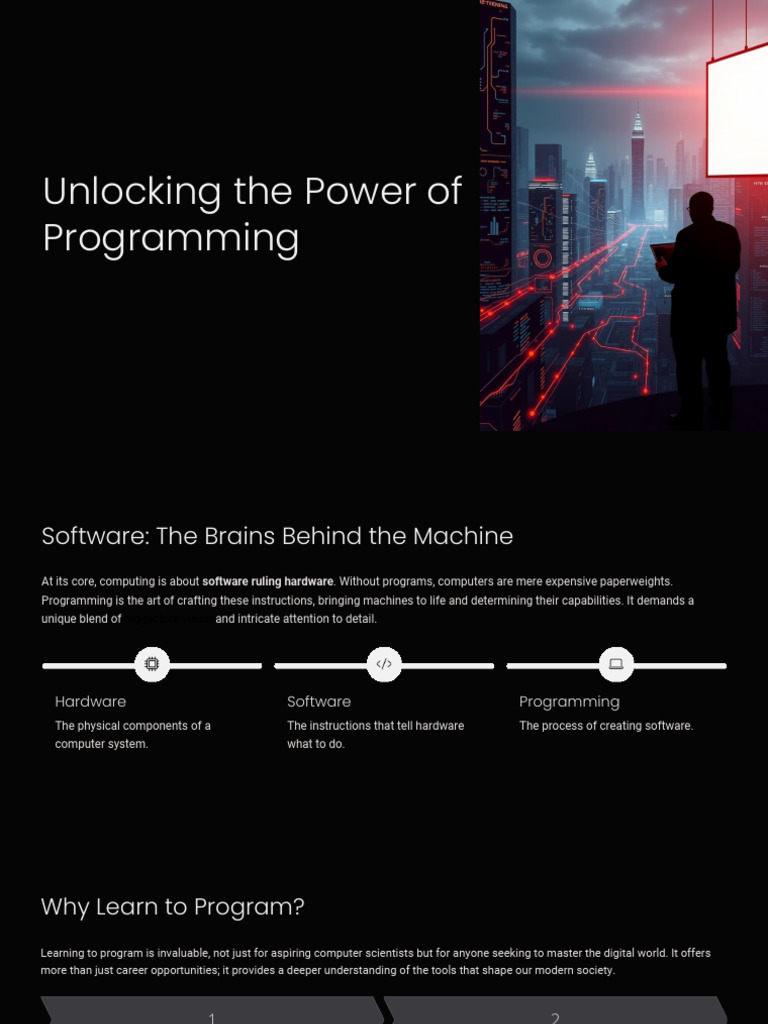 Benefits of Learning Programming Skills | PDF | Computer Programming ...