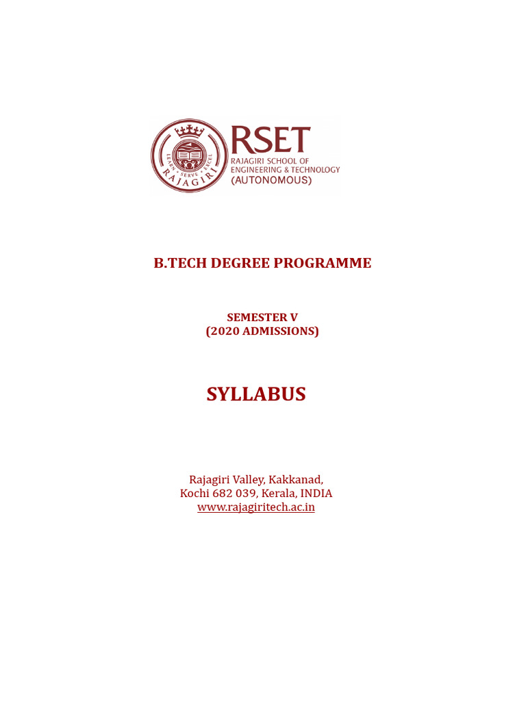 B.Tech Signals and Systems Syllabus | PDF | Laplace Transform ...