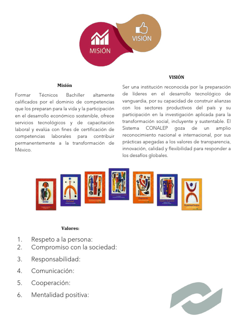Mision Vision y Valores | PDF