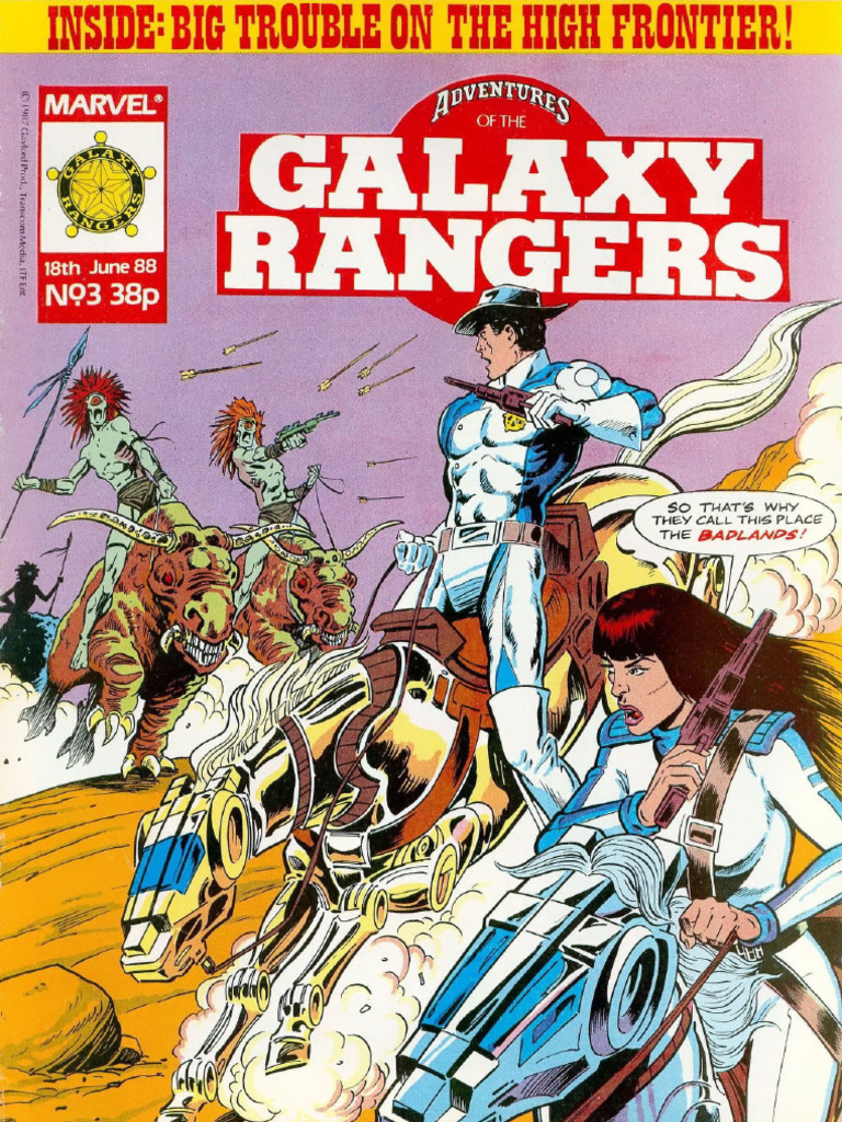 Galaxy Rangers Issue #3 | PDF