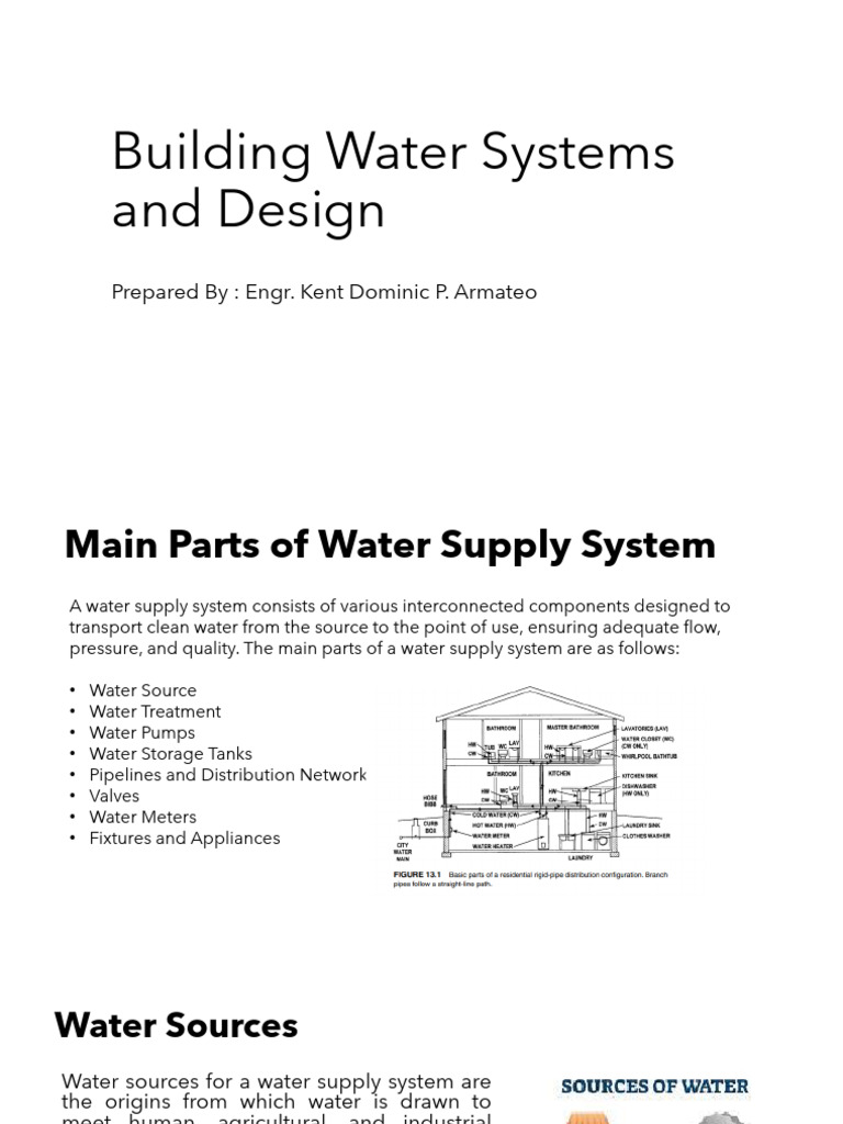 Water Supply System Design Essentials | PDF | Water Purification ...