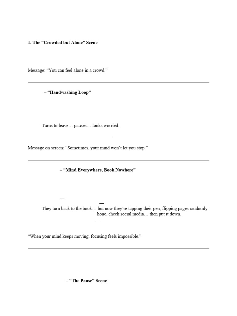 Advertisement Script | PDF