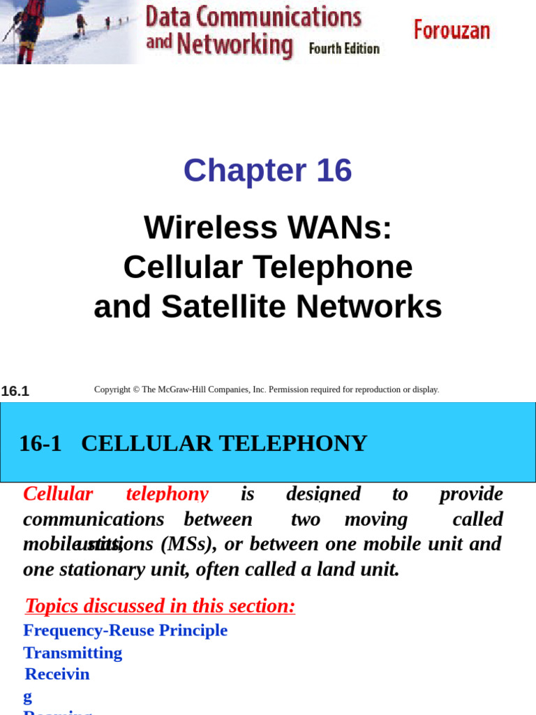 Cellular and Satellite Network Overview | PDF | Cellular Network ...