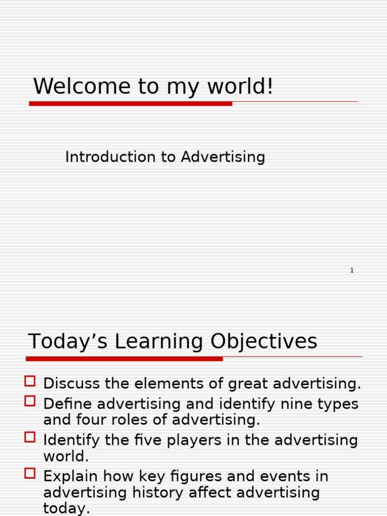 Understanding Great Advertising Essentials | PDF | Advertising | Marketing