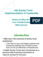 Kanal_MNH financing I Equity fund – Cambodia