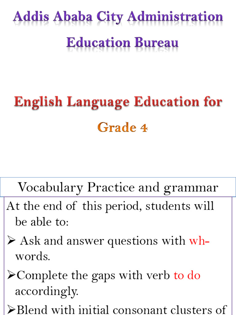 Vocabulary and Grammar Practice Guide | PDF | English Language ...
