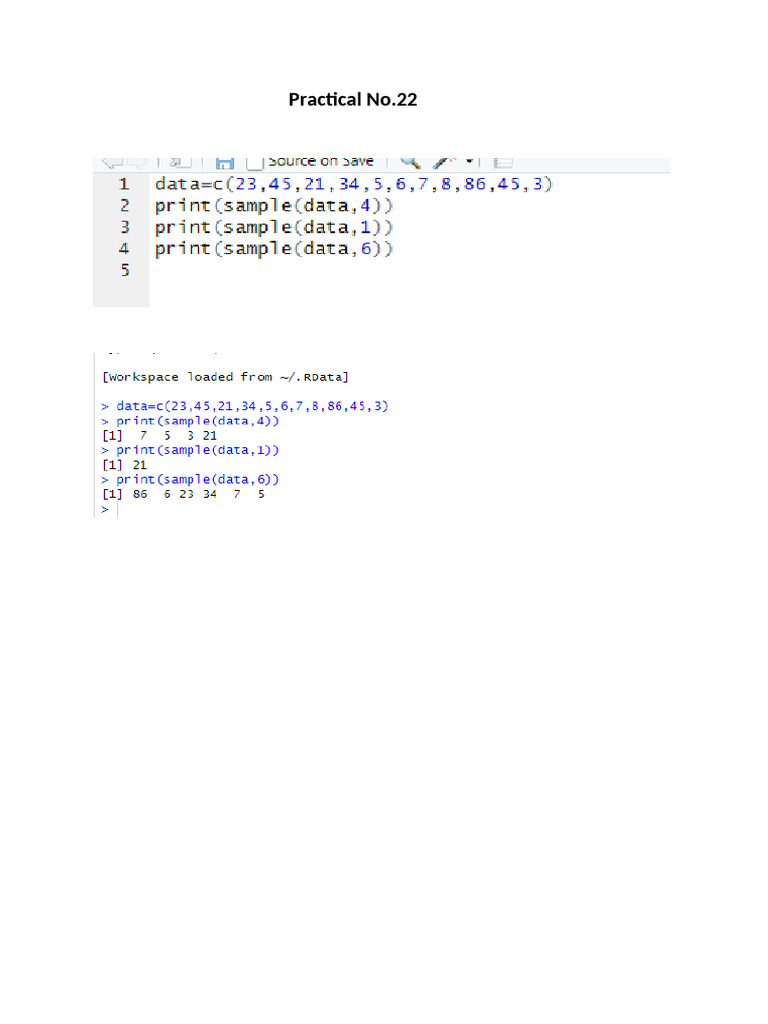 Practical No22 | PDF