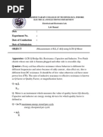 Download Measurement of RLC Q Using LCR-Q Meter by Kshitiz Panwar SN92571500 doc pdf