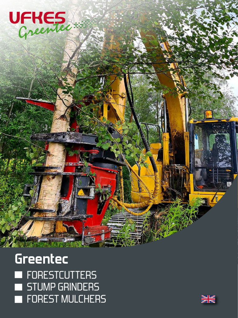Greentec Stump Grinders & Mulchers | PDF | Grinding (Abrasive Cutting)