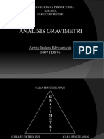 Analisis Gravimetri