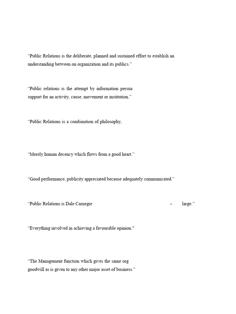 DJL 1108 Introduction To PR | PDF | Public Relations | Communication