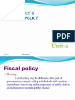 Fiscal Policy