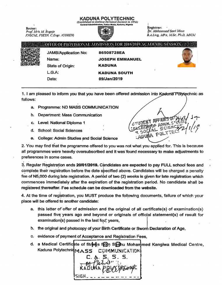 Joseph Emmanuel | PDF
