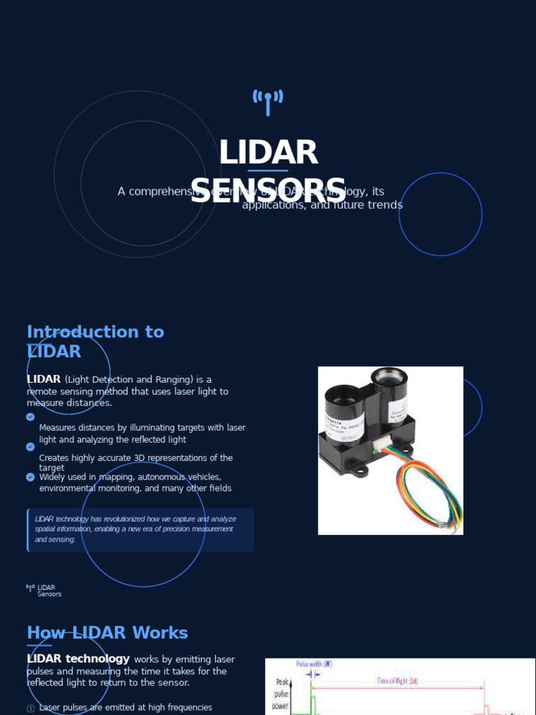 Lidar Sensors 20250716160540 | PDF | Lidar