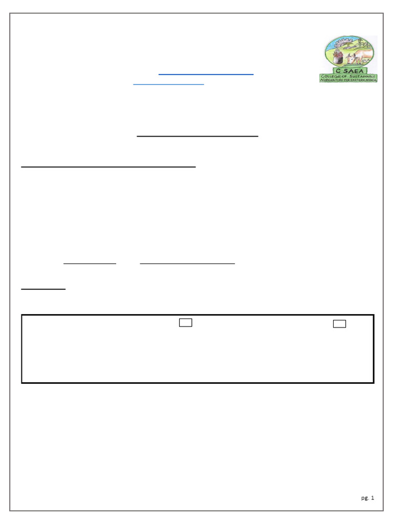 CSAEA Admission Application Form | PDF