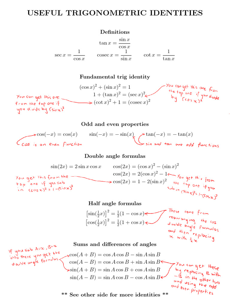 Trig Ident | PDF
