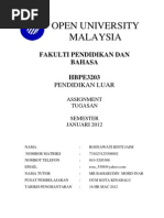 Download AssignmentHBPE 3203 Pendidikan Luar731023125308 by Rosnawati Jaim SN92576782 doc pdf