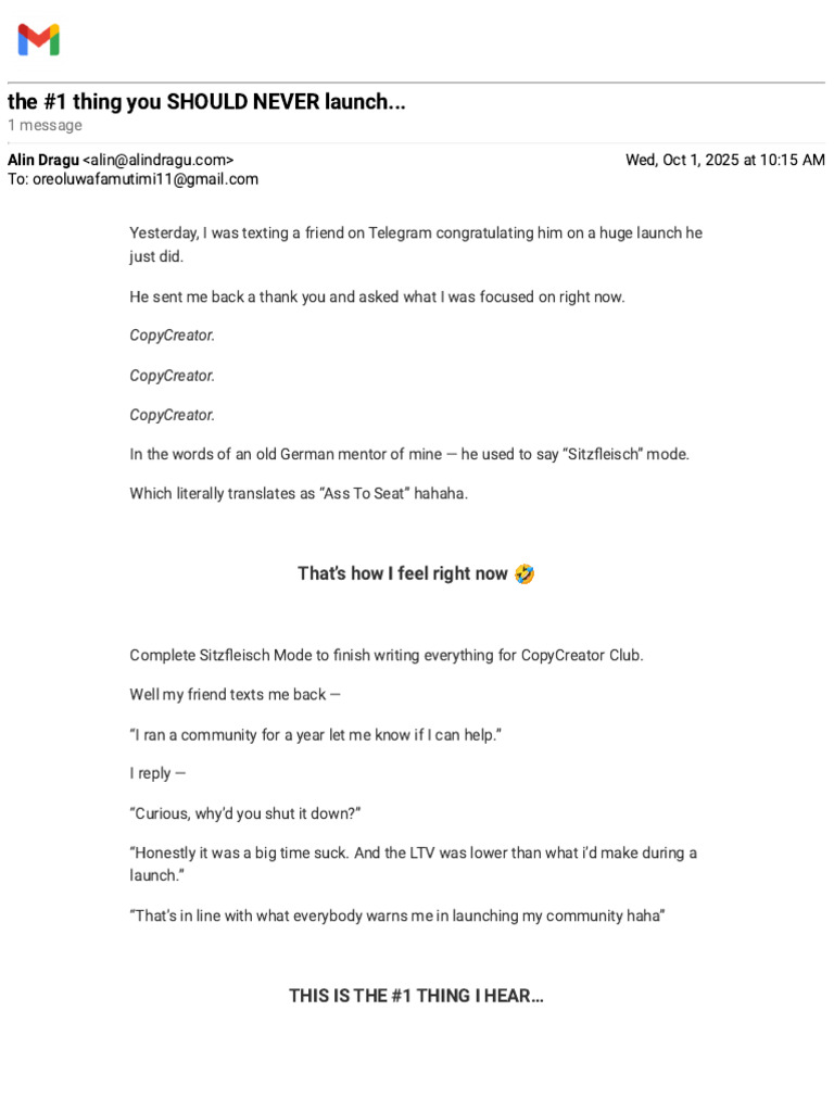 Gmail The 1 Thing You SHOULD NEVER Launch... PDF