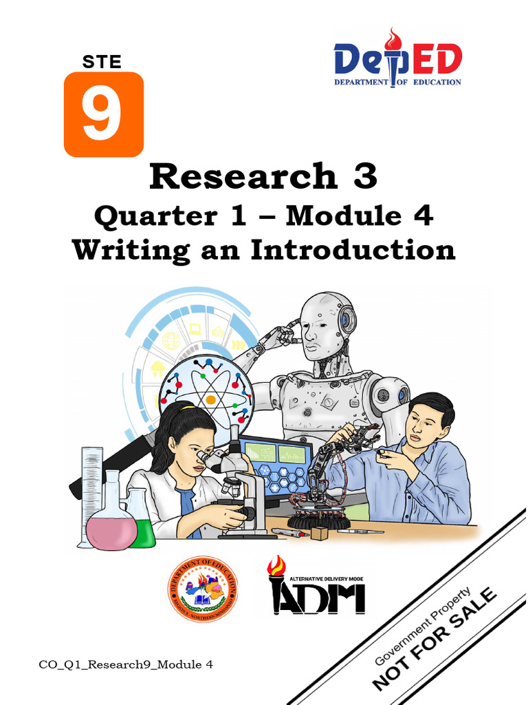 Writing an Effective Research Introduction | PDF | Hypothesis | Methodology