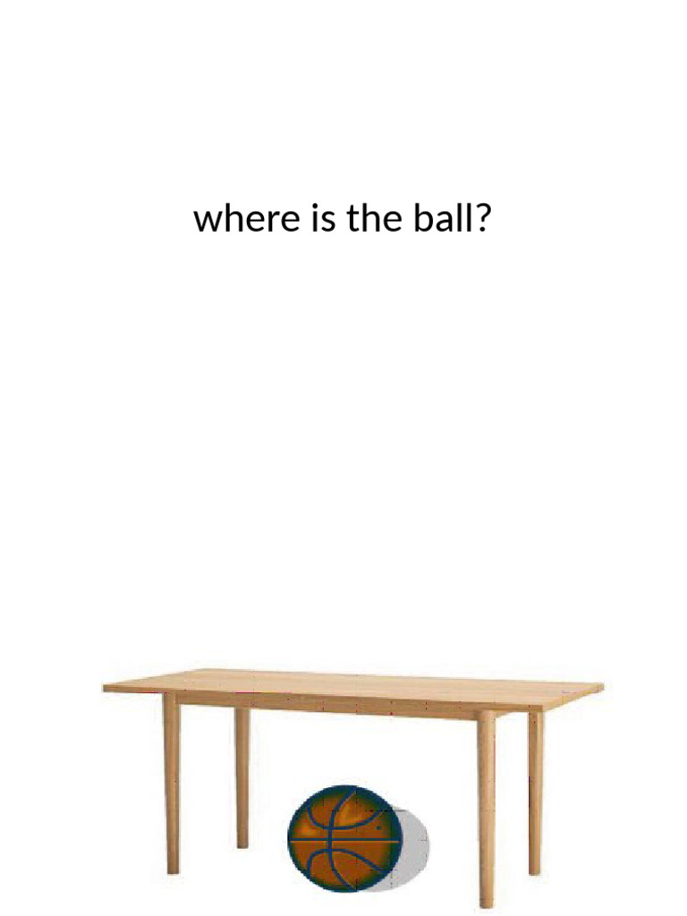 Where Is The Ball | PDF