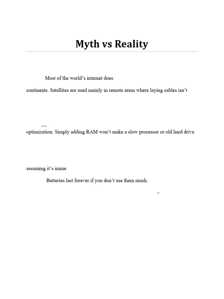 Debunking Common Myths Explained PDF