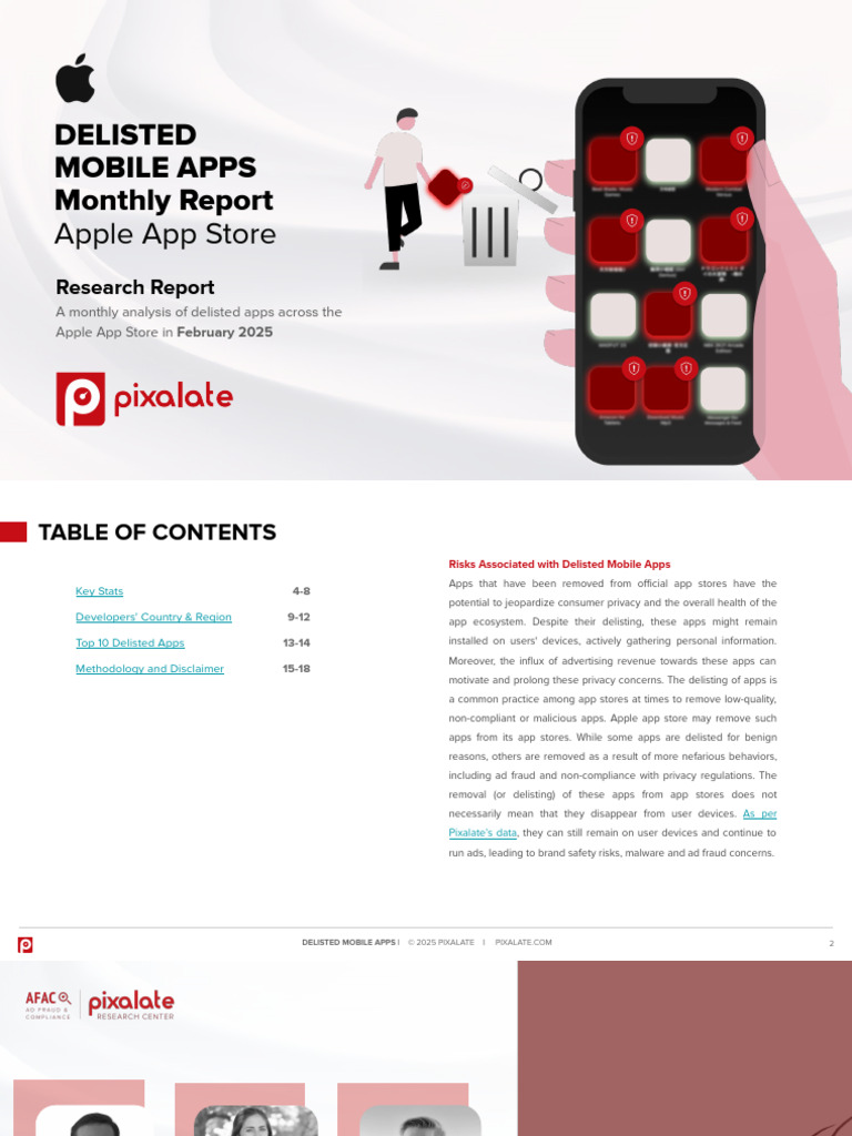 February 2025 Delisted Apps Report | PDF | Mobile App | Privacy