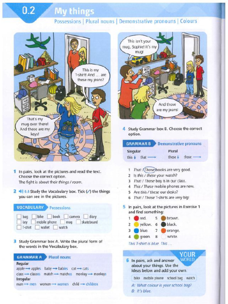 Wider World 2nd Ed 1 Students Book | PDF | Plural | Grammatical Number