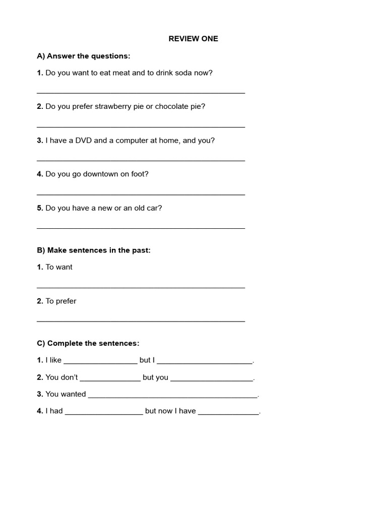Interactive Review Questions and Exercises | PDF