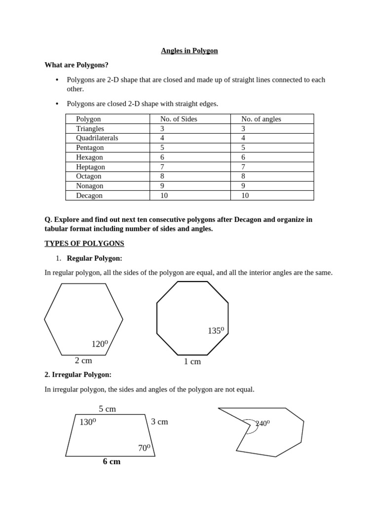 Understanding Angles in Polygons | PDF | Triangle | Polygon