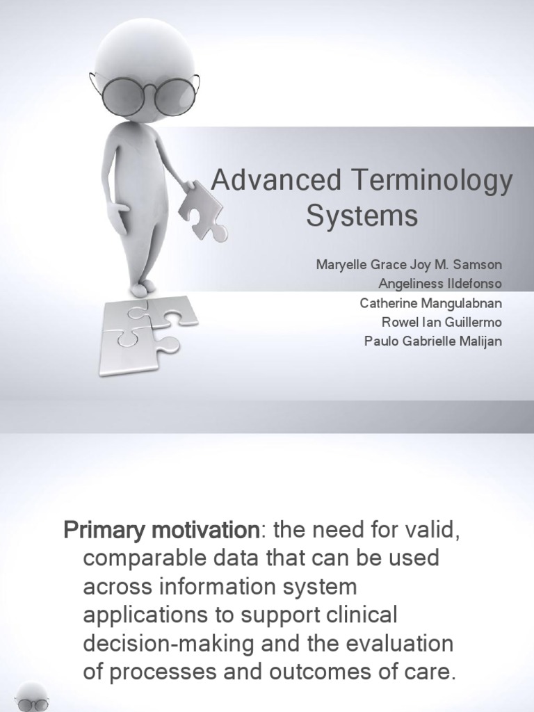 Advanced Terminology Systems | PDF | Concept | Information Science