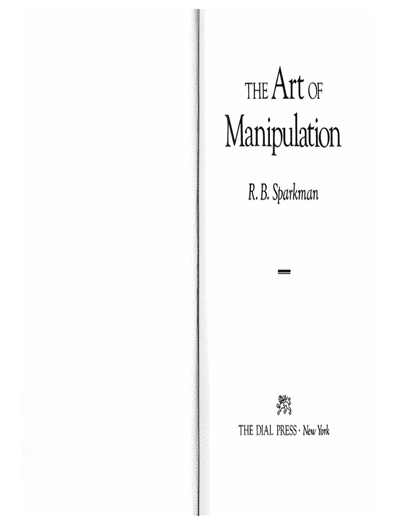 The Art of Manipulation - PDF Copia 2 | PDF