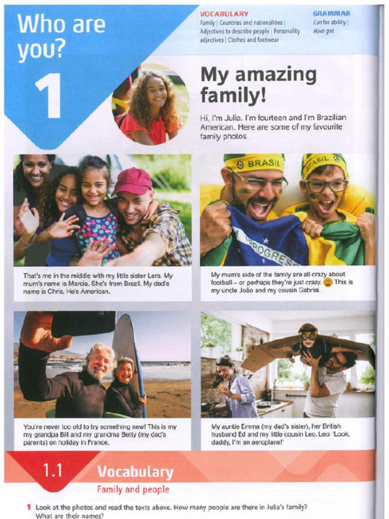 Family Vocabulary and Nationalities Guide | PDF | Linguistics | Languages