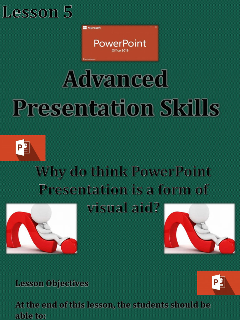 PowerPoint Presentation Skills Guide | PDF | Hyperlink | Microsoft ...