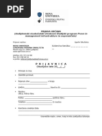 Obrazec Prijava Zacasnega Prebivalisca | PDF