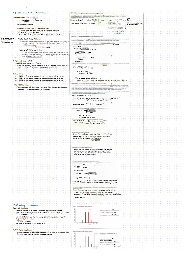 Class Notes & Summary | PDF