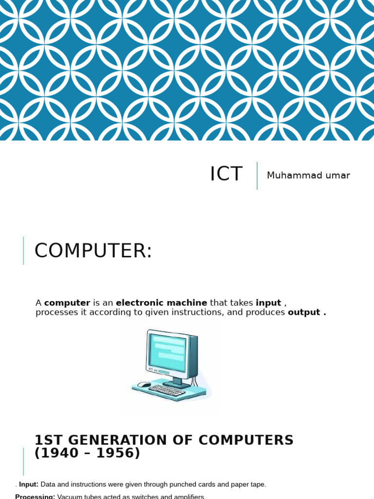Second Generation Computer Examples | PDF | Computer Data Storage ...