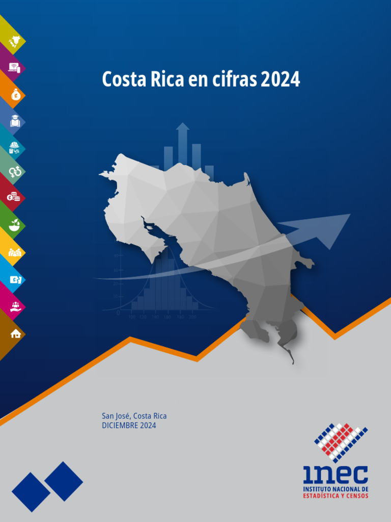 Costa Rica: Cifras y Población 2024 | PDF | Costa Rica | Estadísticas