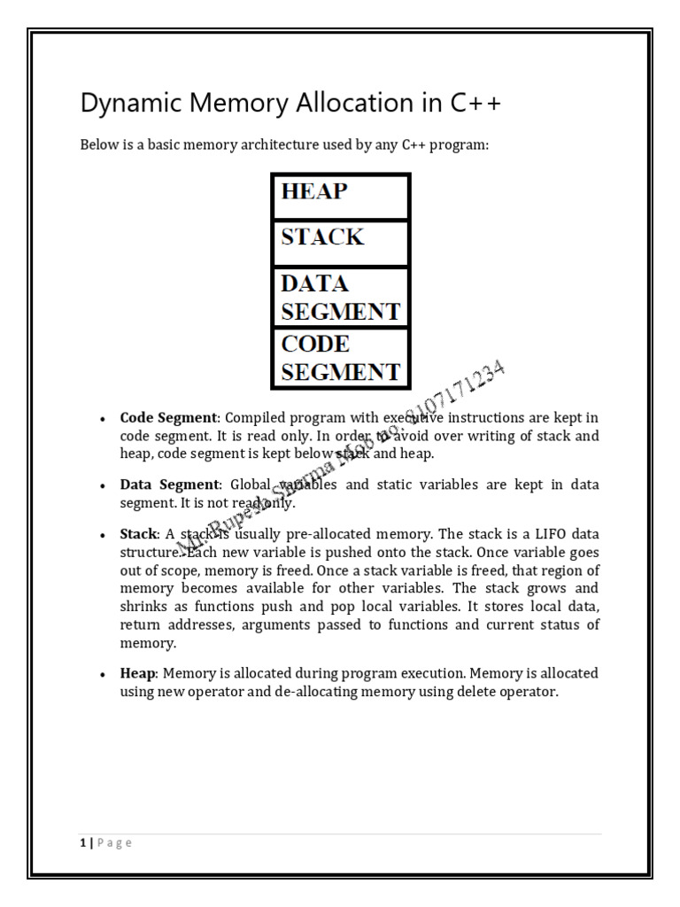 Exception Handling in C++ | PDF | Pointer (Computer Programming ...