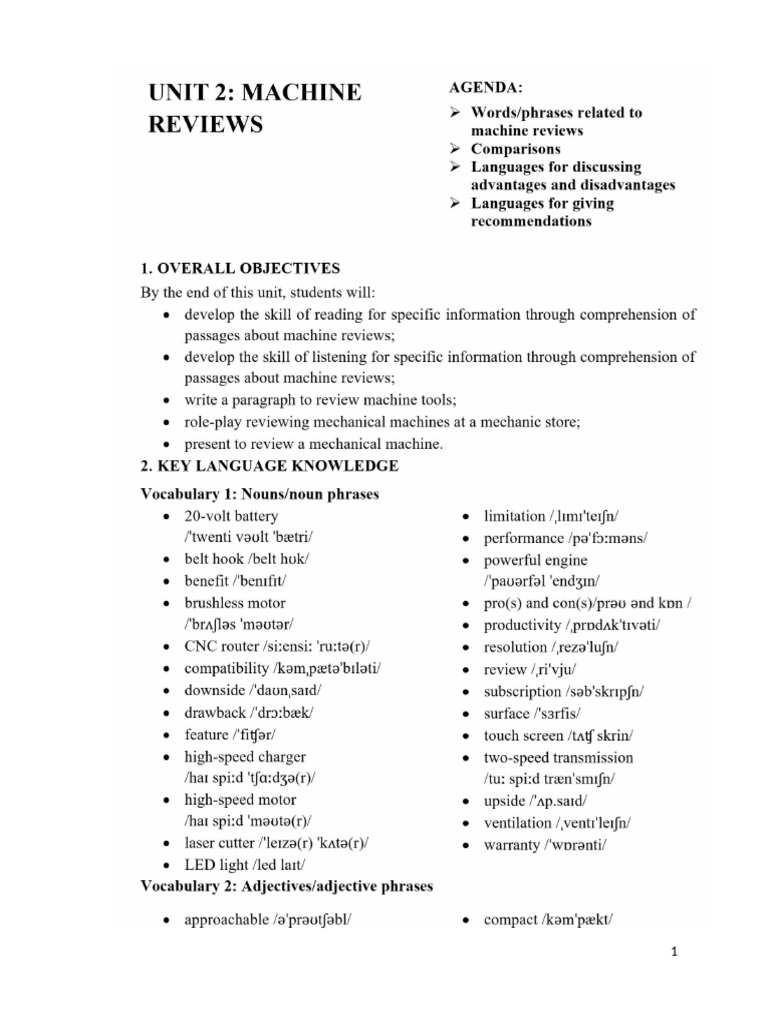 Unit 2 - SB | PDF