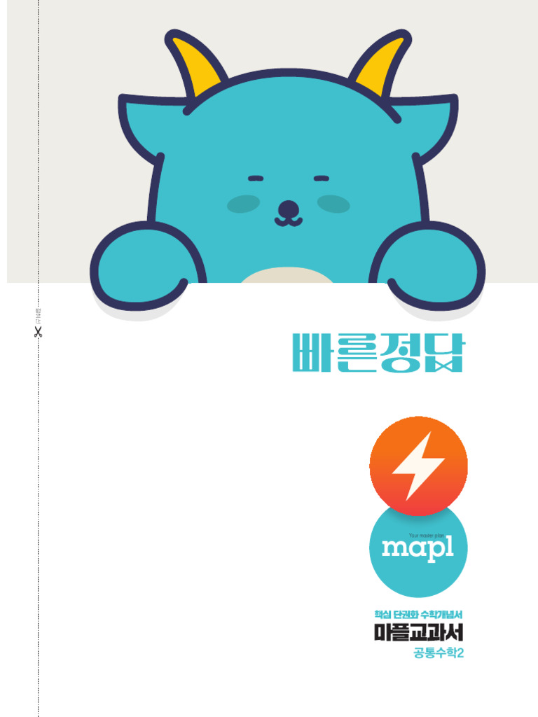 마플교과서 공통수학2 빠른정답 | PDF